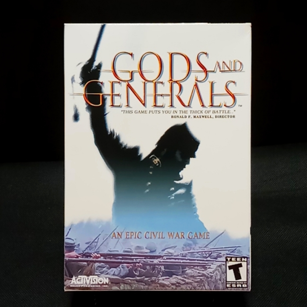 "Gods and Generals" PC Game by Activision (2003)